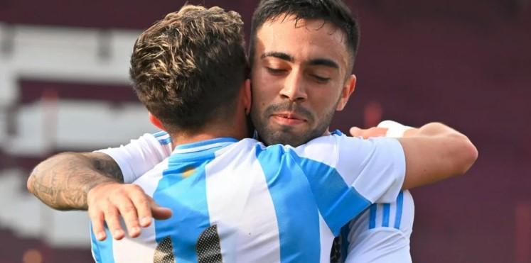 Sub23: Argentina le ganó 2-0 a Paraguay e ilusiona de cara a París 2024