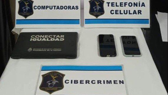 Cayeron una mujer y un sujeto involucrados en una ciberestafa contra una joven juninense