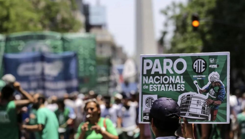 ATE confirmó un paro nacional para el 7 de agosto y movilizará a Plaza de Mayo