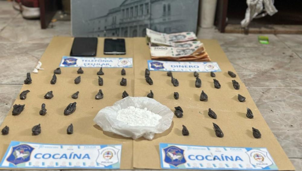 Operativo antidrogas en Junín y Ameghino: tres detenidos y un importante secuestro de marihuana y cocaína