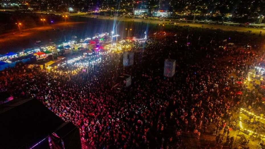 Masiva fiesta de la Primavera en Junín