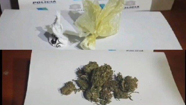 Secuestran cocaína y marihuana a dos sujetos en barrio Progreso
