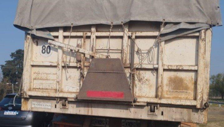Interceptan en Junín a un semiremolque que era buscado por la Justicia cordobesa desde 2013