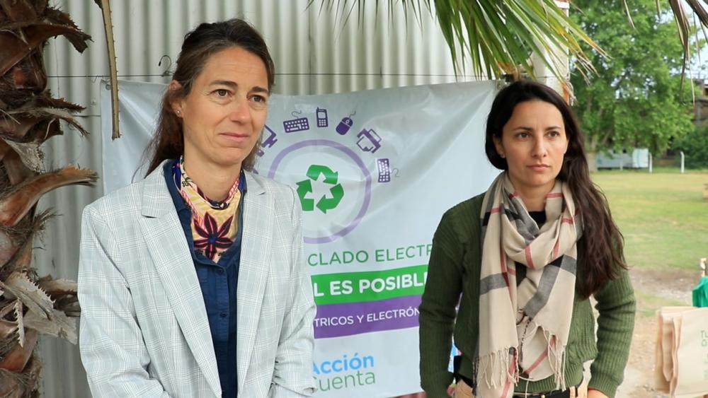 Comenzó una nueva campaña de reciclado electrónico en el Beto Mesa
