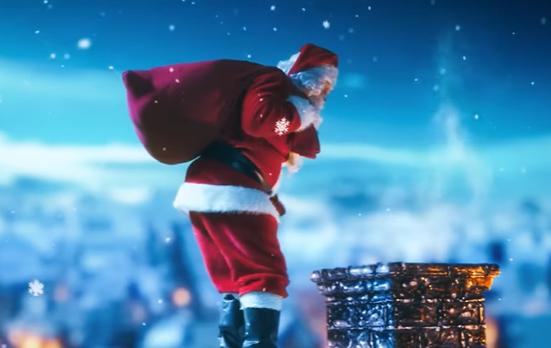 El video que hace emocionar a todos de la mano del Papa Noel argentino que llega al San Carlos el día de Navidad