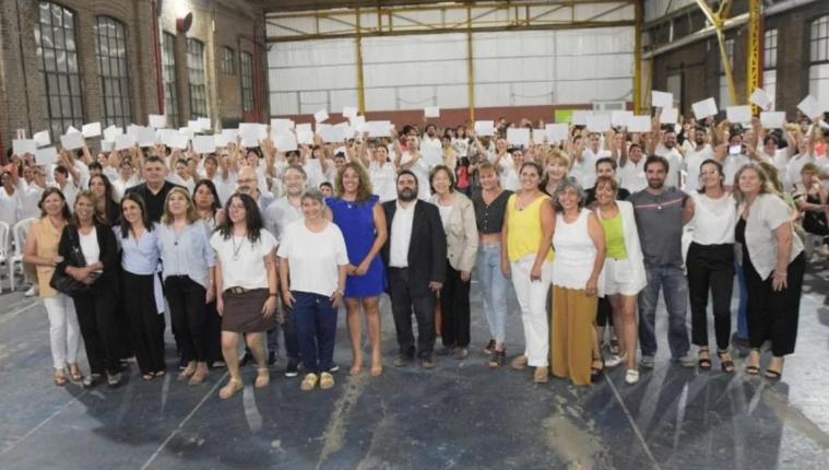 Acto de colación de grado de los estudiantes de Enfermería