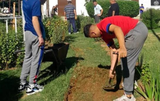 Taller del Centro de Formación Profesional 401 en la Unidad 13