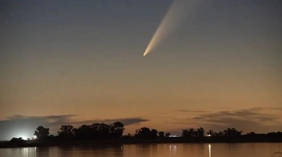 Integrantes de FOTONOBA capturaron el cometa C 2024 G3 en su paso por el cielo juninense