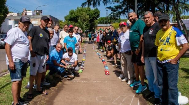 Se llevó a cabo en Junín una competencia nacional de Interclubes de Autitos Retro en Junín