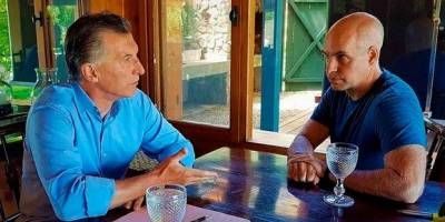 Mauricio Macri y Horacio Rodríguez Larreta se reunieron en Villa La Angostura 