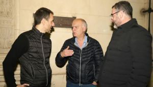 Con críticas a Kicillof, Grindetti visitó Junín